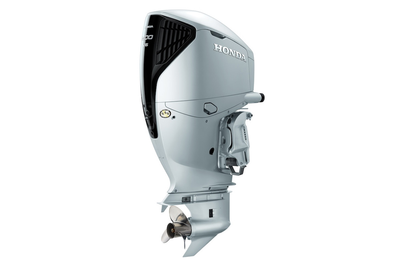 Honda 200hp iST Outboard | Intelligent Shift and Throttle, Electric Start, 25" Shaft, Counter Rotation | BF200DK1XCDA
